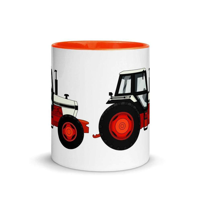 The Farmers Mugs Store David Brown 1490 4WD Mug with Color Inside Quality Farmers Merch