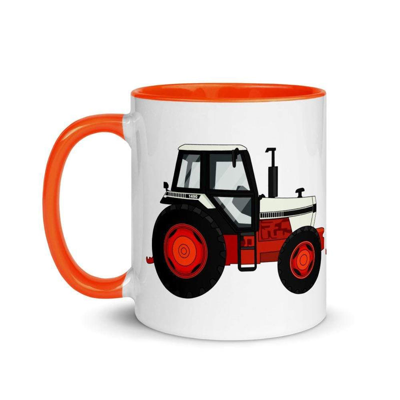 The Farmers Mugs Store David Brown 1490 4WD Mug with Color Inside Quality Farmers Merch