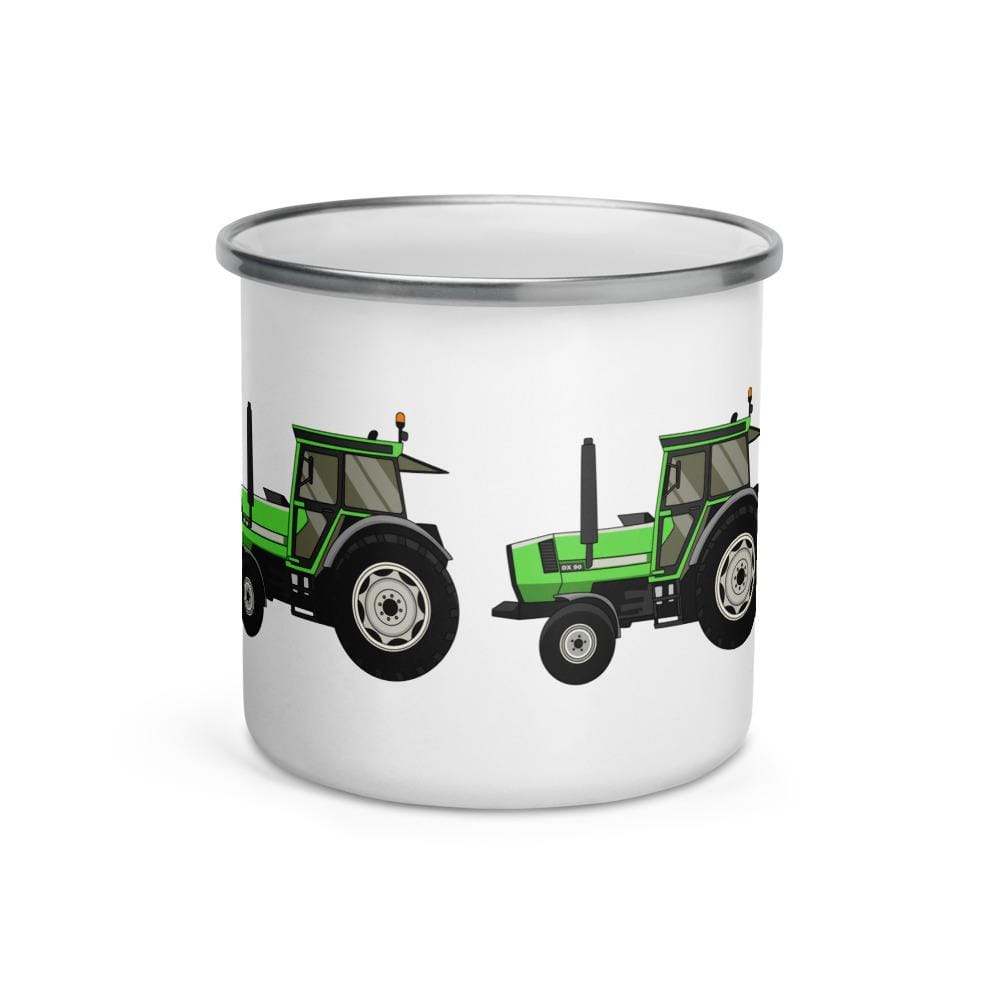 The Farmers Mugs Store Deutz DX 90 Enamel Mug Quality Farmers Merch