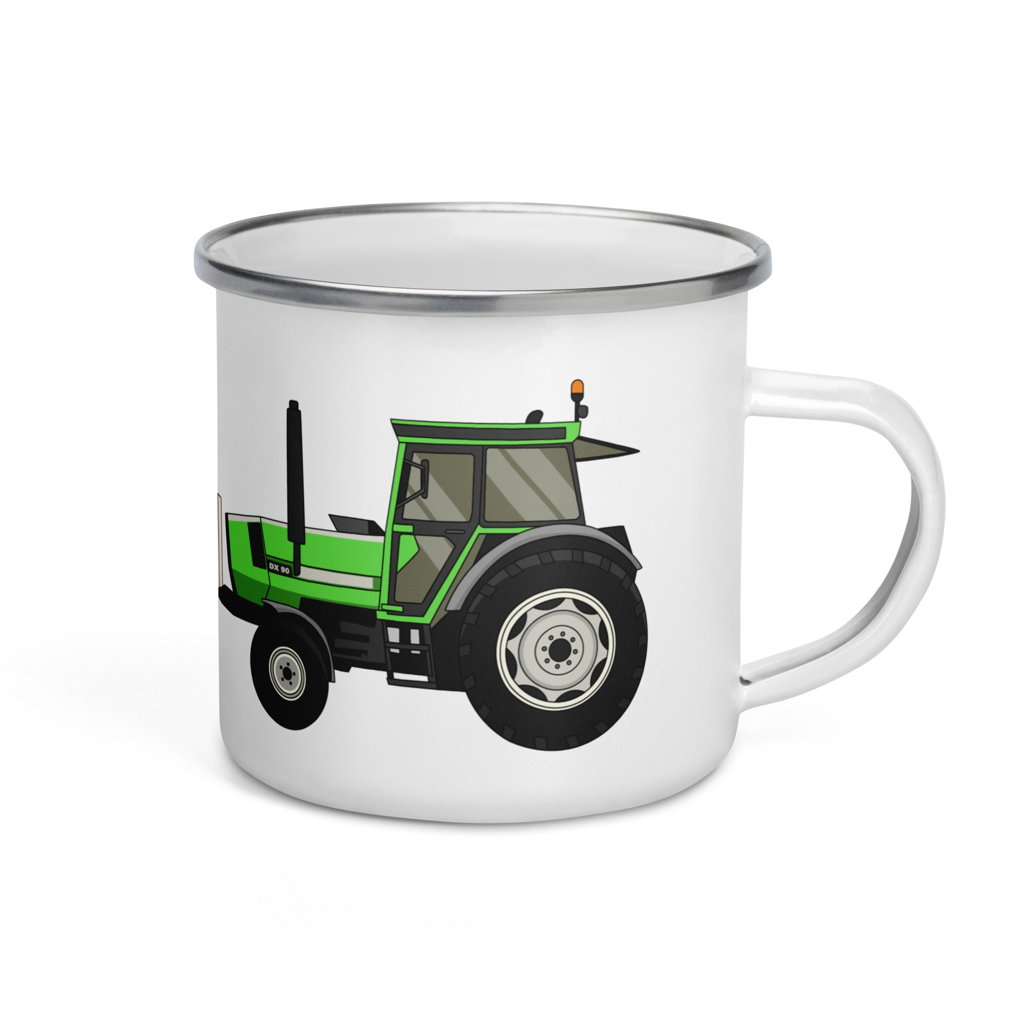 The Farmers Mugs Store Deutz DX 90 Enamel Mug Quality Farmers Merch