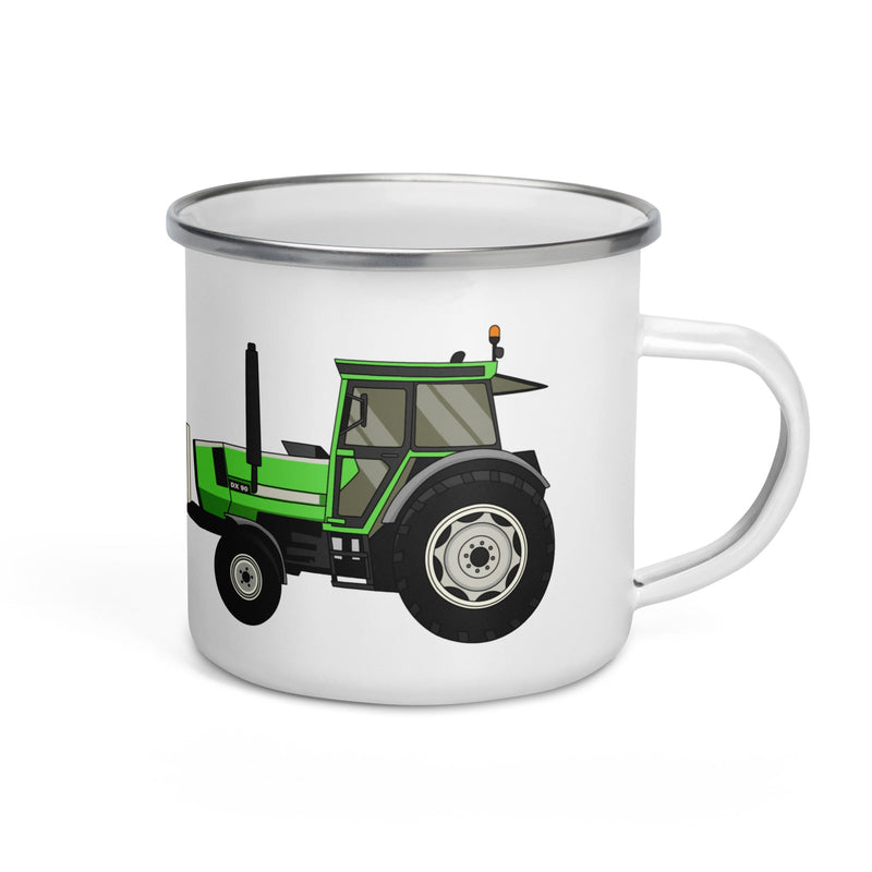 The Farmers Mugs Store Deutz DX 90 Enamel Mug Quality Farmers Merch