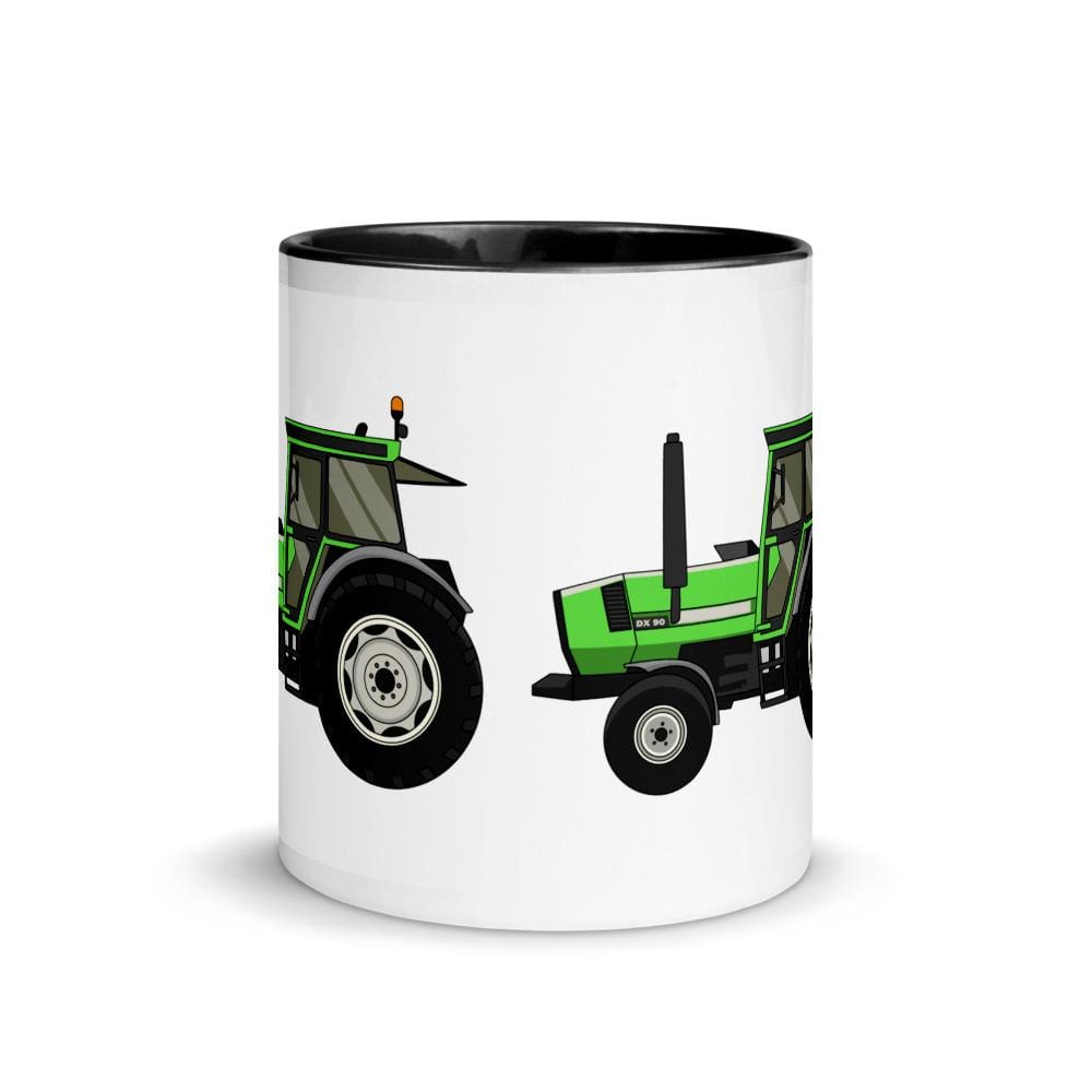 The Farmers Mugs Store Deutz DX 90 Mug with Color Inside Quality Farmers Merch