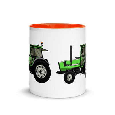 The Farmers Mugs Store Deutz DX 90 Mug with Color Inside Quality Farmers Merch