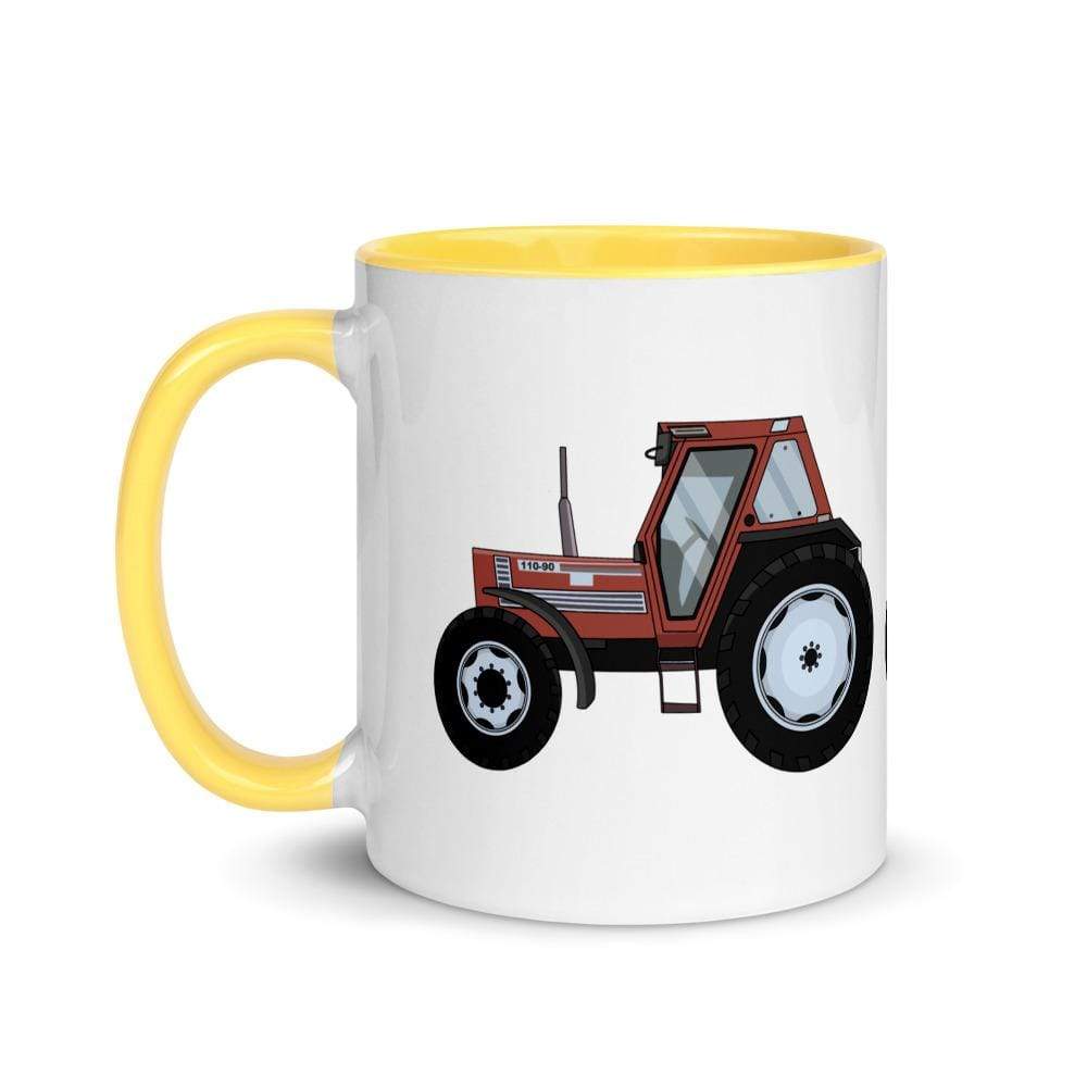 The Farmers Mugs Store FIAT 110-90 Mug with Color Inside Quality Farmers Merch