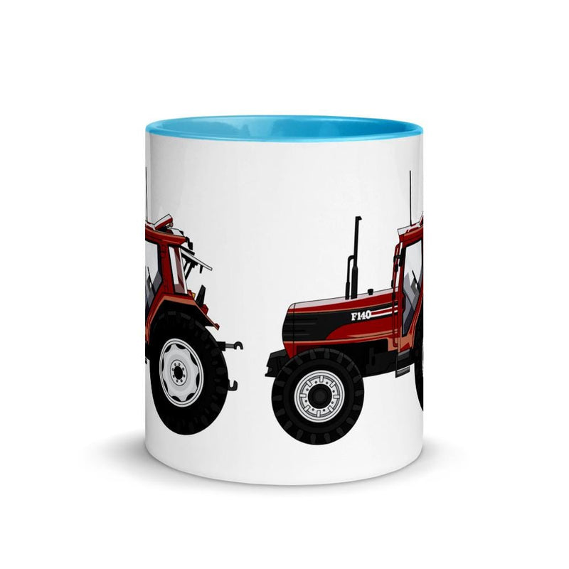 The Farmers Mugs Store FIAT F140 Turbo Mug with Color Inside Quality Farmers Merch