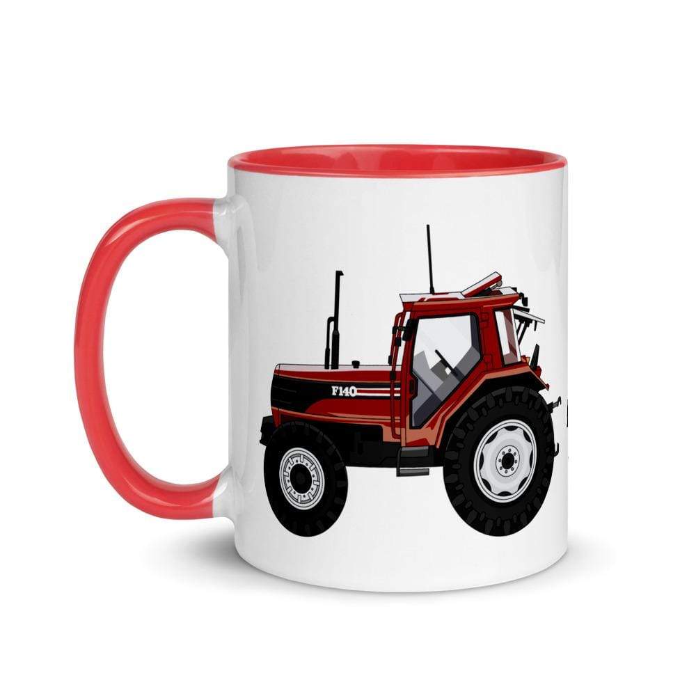 The Farmers Mugs Store FIAT F140 Turbo Mug with Color Inside Quality Farmers Merch