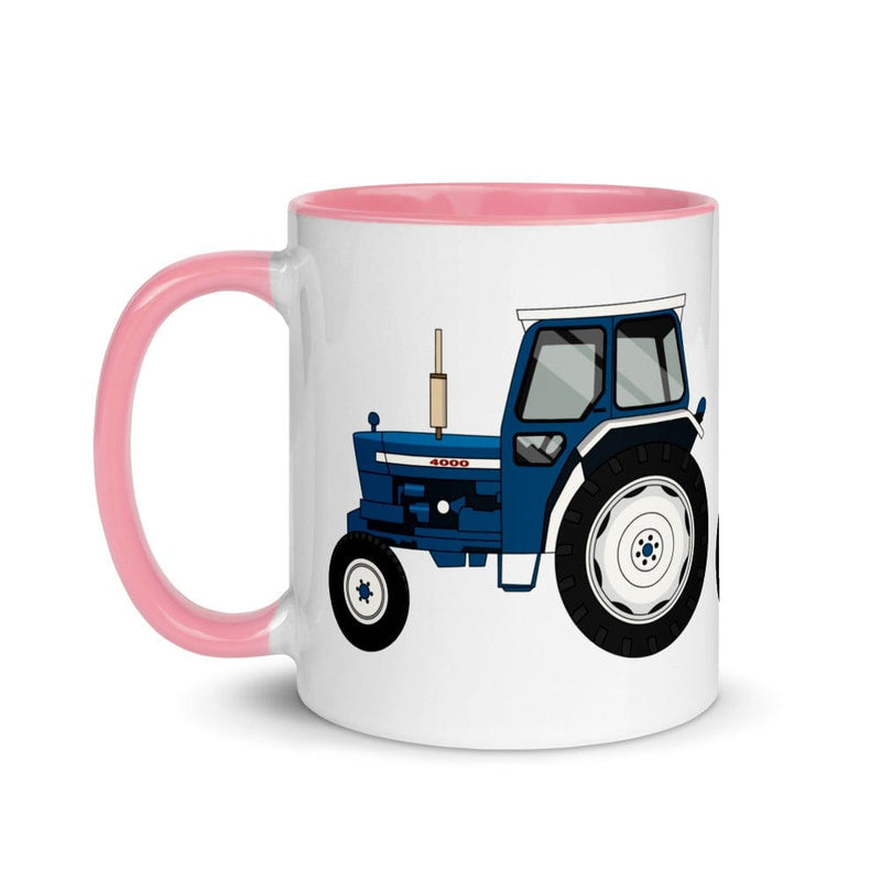 The Farmers Mugs Store Ford 4000 Mug with Color Inside Quality Farmers Merch