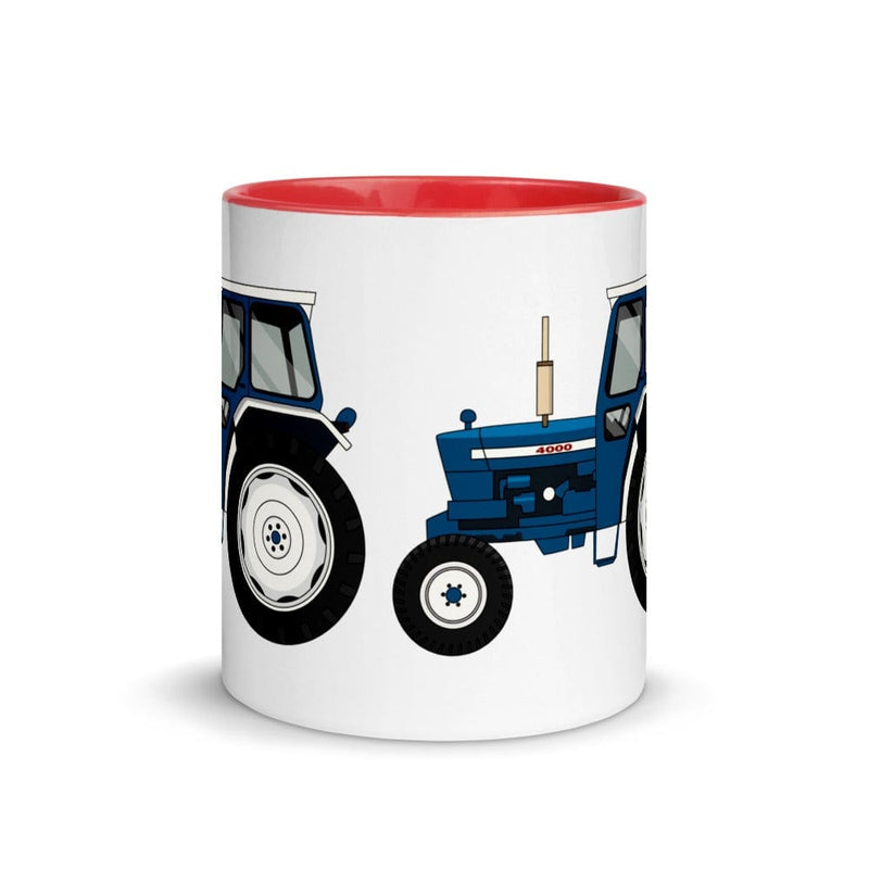 The Farmers Mugs Store Ford 4000 Mug with Color Inside Quality Farmers Merch