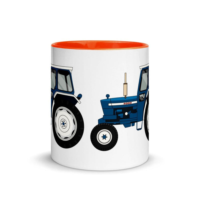 The Farmers Mugs Store Ford 4000 Mug with Color Inside Quality Farmers Merch