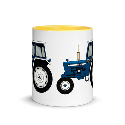 The Farmers Mugs Store Ford 4000 Mug with Color Inside Quality Farmers Merch