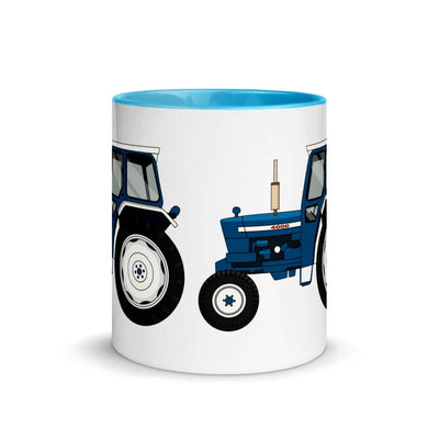 The Farmers Mugs Store Ford 4000 Mug with Color Inside Quality Farmers Merch