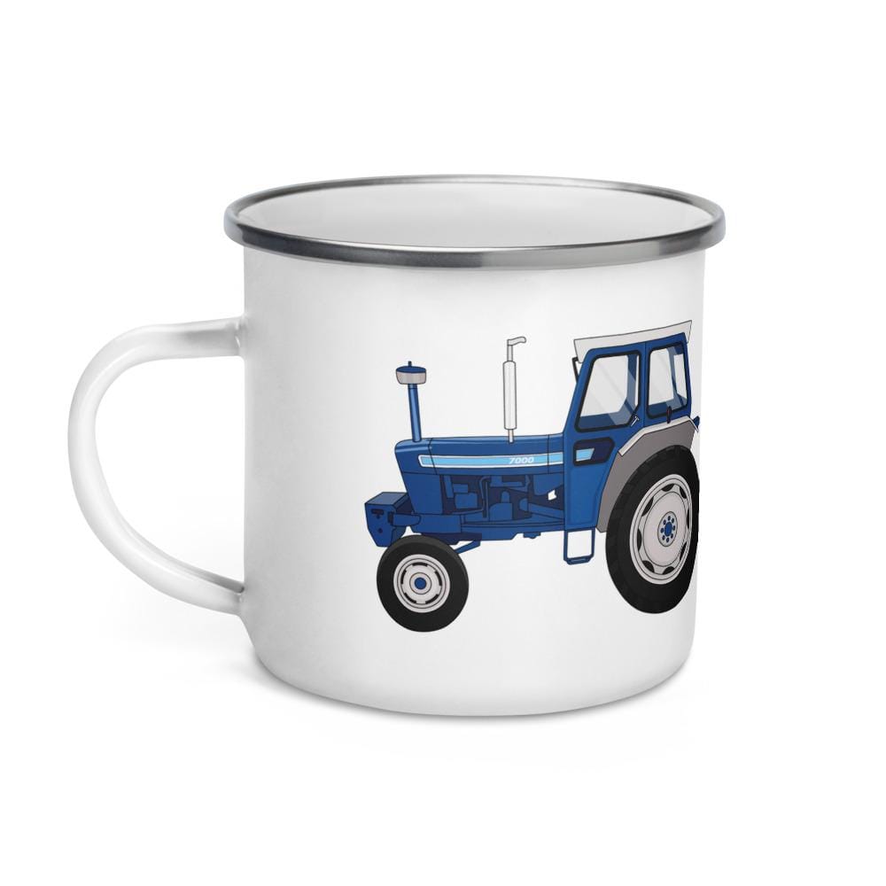 The Farmers Mugs Store Ford 7000 Enamel Mug Quality Farmers Merch