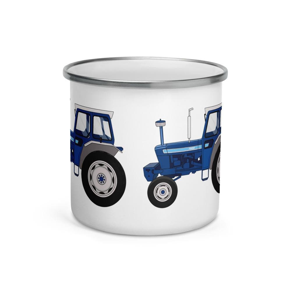 The Farmers Mugs Store Ford 7000 Enamel Mug Quality Farmers Merch