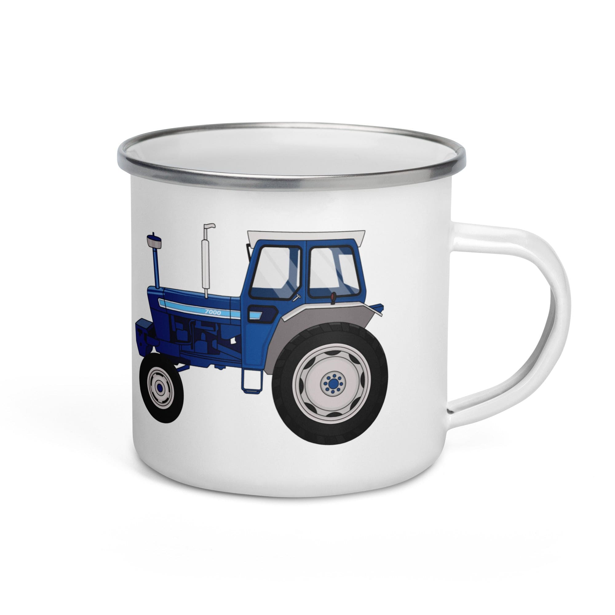 The Farmers Mugs Store Ford 7000 Enamel Mug Quality Farmers Merch