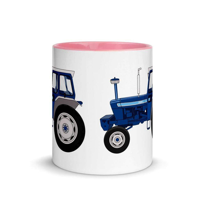 The Farmers Mugs Store Ford 7000 Mug with Color Inside Quality Farmers Merch