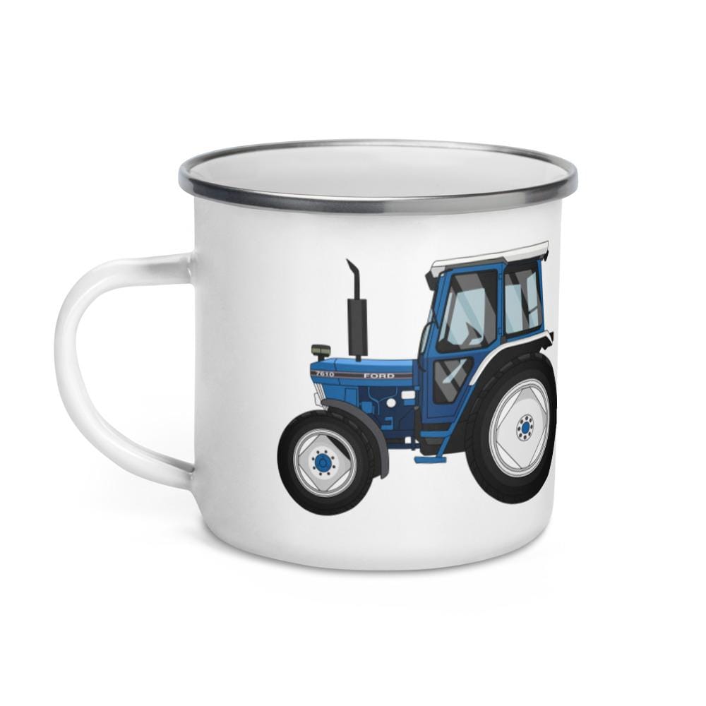 The Farmers Mugs Store Ford 7610 Enamel Mug Quality Farmers Merch