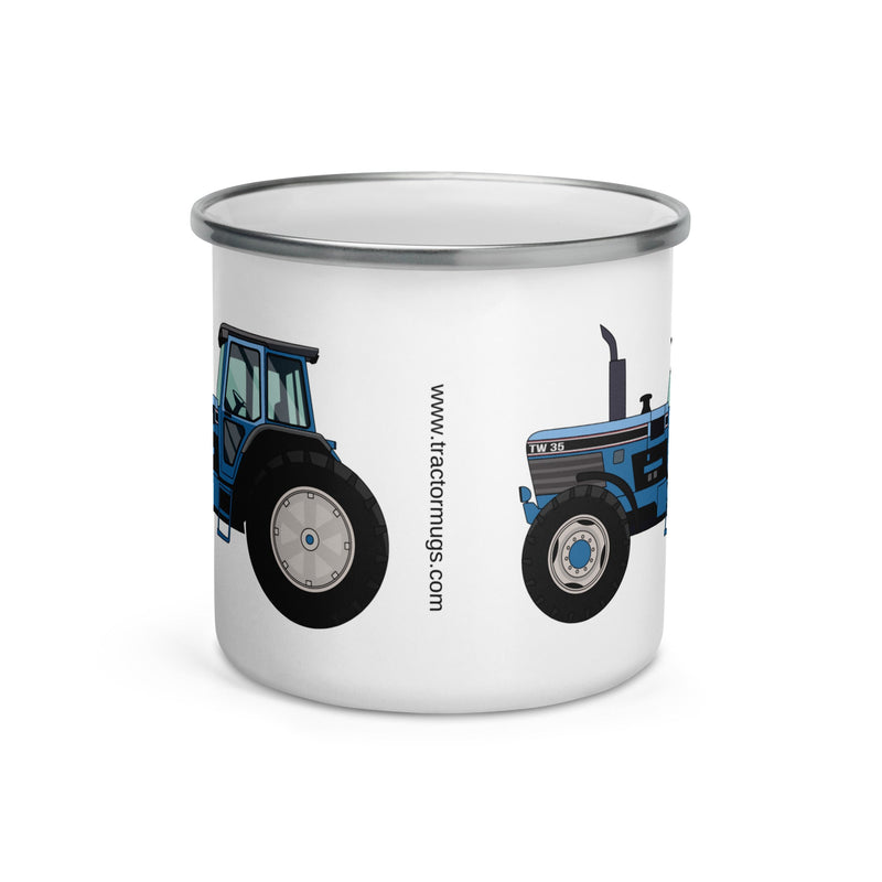 The Farmers Mugs Store Ford TW-35 Enamel Mug Quality Farmers Merch