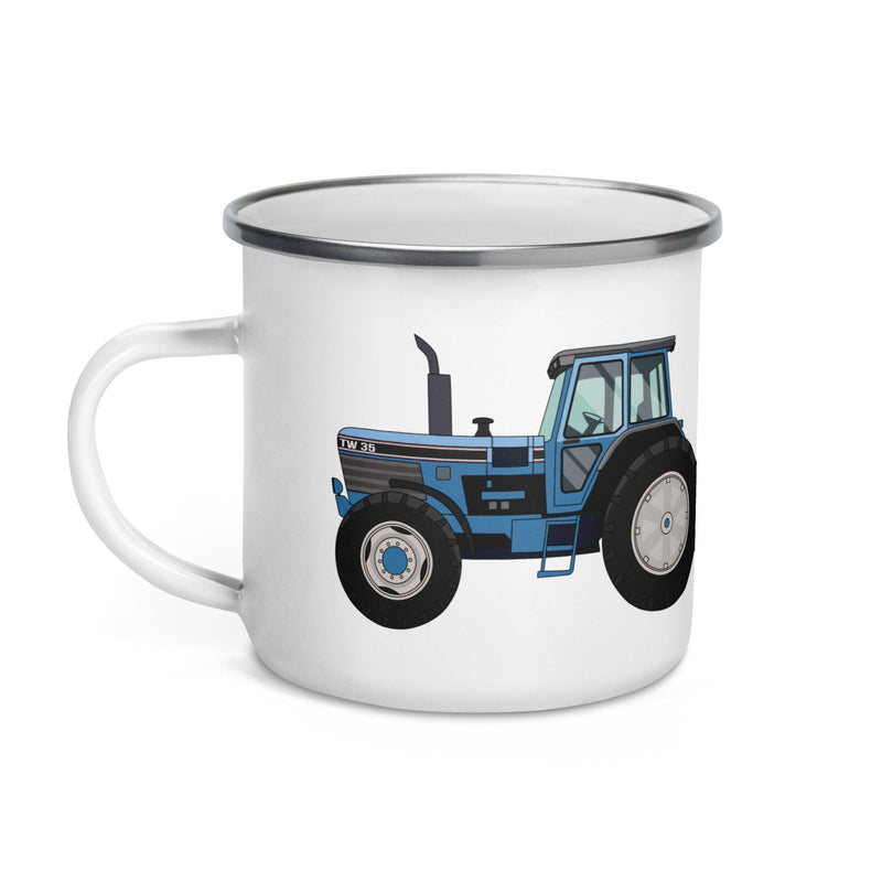 The Farmers Mugs Store Ford TW-35 Enamel Mug Quality Farmers Merch