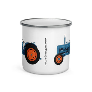 Fordson Dexta Enamel Mug — design detail