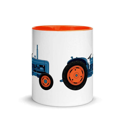 The Farmers Mugs Store Fordson Dexta Mug with Color Inside (1958) Quality Farmers Merch