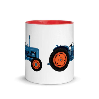 The Farmers Mugs Store Fordson Dexta Mug with Color Inside (1958) Quality Farmers Merch