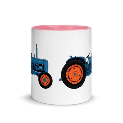 The Farmers Mugs Store Fordson Dexta Mug with Color Inside (1958) Quality Farmers Merch