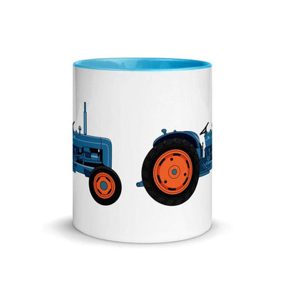 The Farmers Mugs Store Fordson Dexta Mug with Color Inside (1958) Quality Farmers Merch