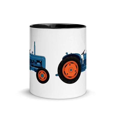The Farmers Mugs Store Fordson Dexta Mug with Color Inside (1958) Quality Farmers Merch