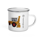 The Farmers Mugs Store JCB 3C Enamel Mug (1975) Quality Farmers Merch