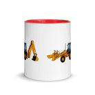 The Farmers Mugs Store JCB 3cx Turbo Mug with Color Inside (1990) Quality Farmers Merch