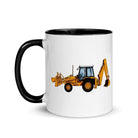 The Farmers Mugs Store JCB 3cx Turbo Mug with Color Inside (1990) Quality Farmers Merch