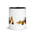 The Farmers Mugs Store JCB 3cx Turbo Mug with Color Inside (1990) Quality Farmers Merch