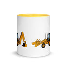 The Farmers Mugs Store JCB 3cx Turbo Mug with Color Inside (1990) Quality Farmers Merch