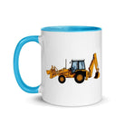 The Farmers Mugs Store JCB 3cx Turbo Mug with Color Inside (1990) Quality Farmers Merch