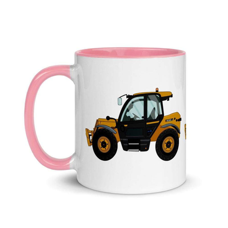The Farmers Mugs Store JCB 532-60 Loadall Mug with Color Inside (2020) Quality Farmers Merch