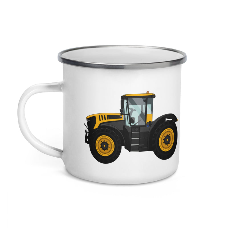The Farmers Mugs Store JCB 8330 Enamel Mug Quality Farmers Merch