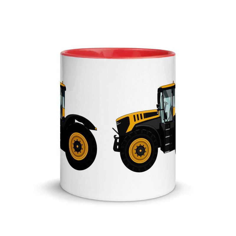 The Farmers Mugs Store JCB 8330 Mug with Color Inside Quality Farmers Merch