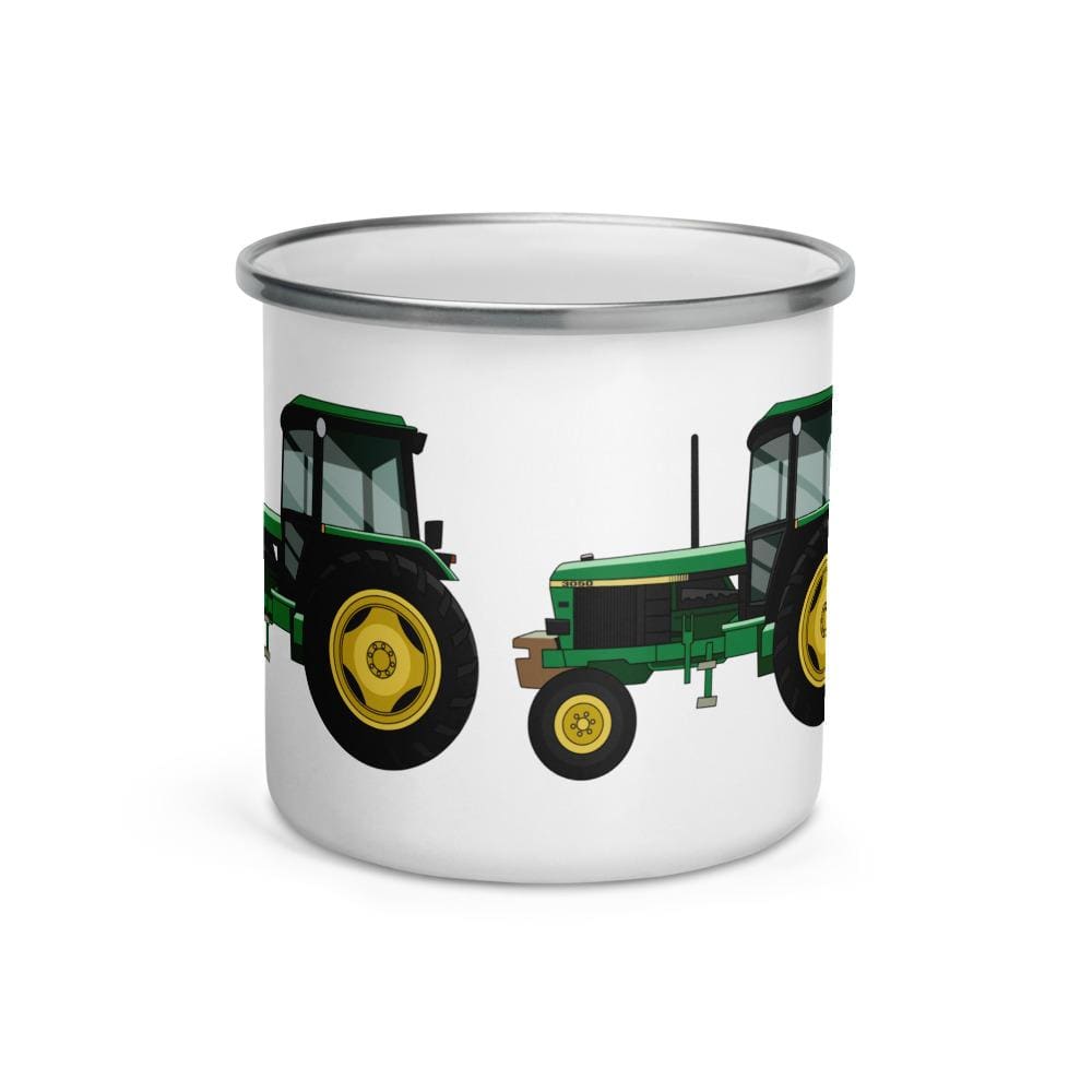 The Farmers Mugs Store John Deere 3050 2WD Enamel Mug Quality Farmers Merch