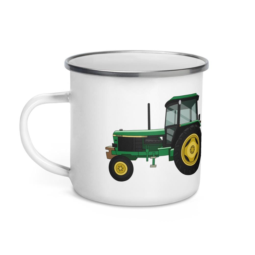 The Farmers Mugs Store John Deere 3050 2WD Enamel Mug Quality Farmers Merch