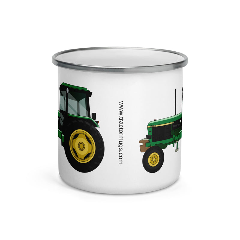 The Farmers Mugs Store John Deere 3050 2WD Enamel Mug Quality Farmers Merch