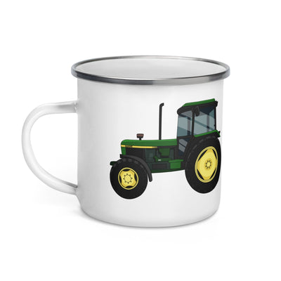 The Farmers Mugs Store John Deere 3050 4WD Enamel Mug Quality Farmers Merch