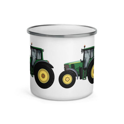 The Farmers Mugs Store John Deere 6930 Enamel Mug Quality Farmers Merch