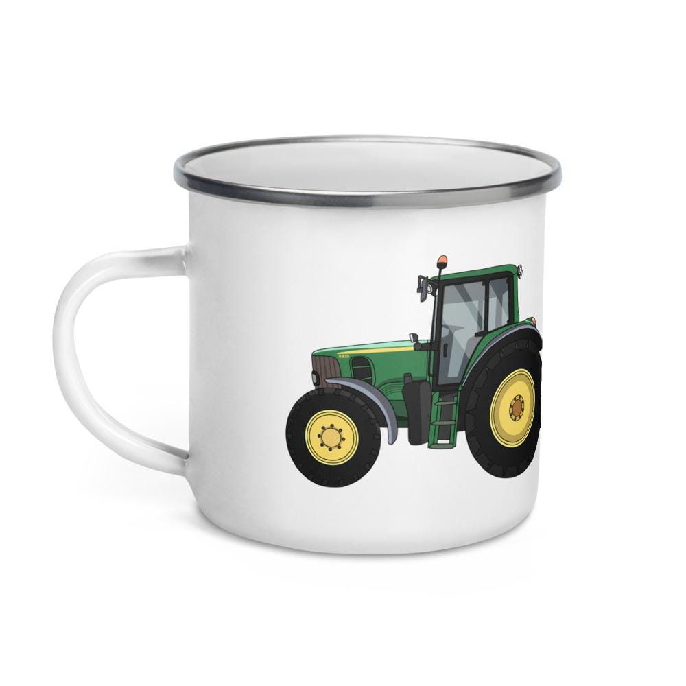 The Farmers Mugs Store John Deere 6930 Enamel Mug Quality Farmers Merch