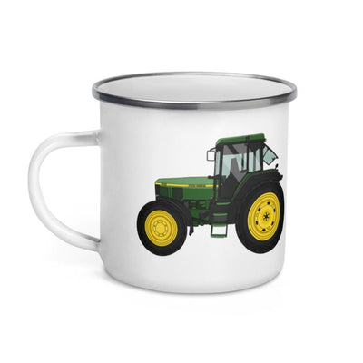 The Farmers Mugs Store John Deere 7810 Enamel Mug Quality Farmers Merch