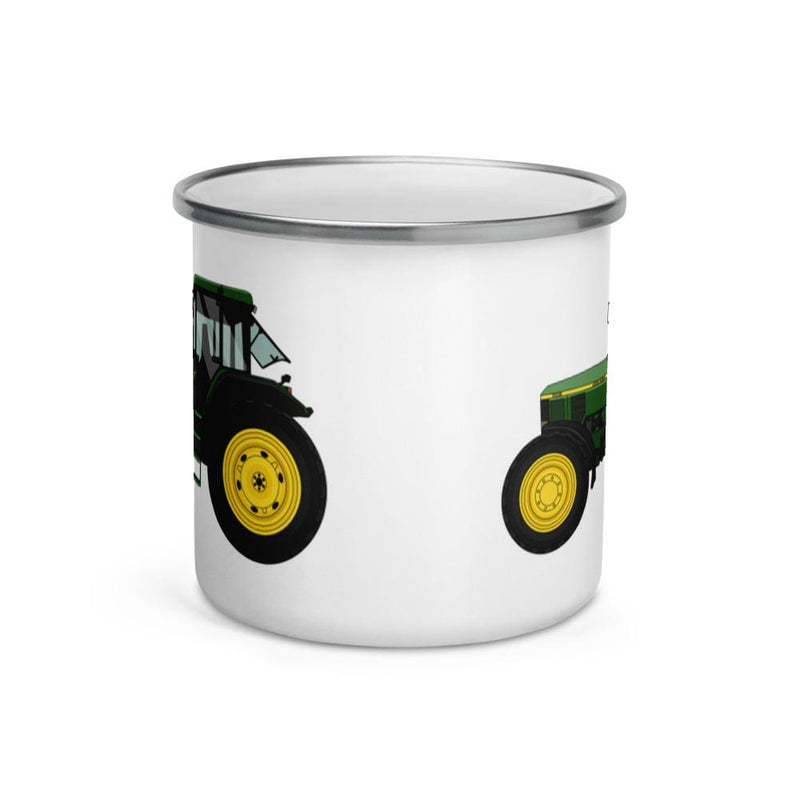 The Farmers Mugs Store John Deere 7810 Enamel Mug Quality Farmers Merch