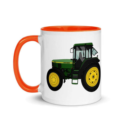 The Farmers Mugs Store John Deere 7810 Mug with Color Inside Quality Farmers Merch