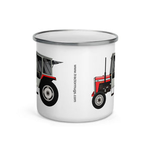 Massey Ferguson 240 Enamel Mug — design detail