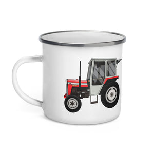 Massey Ferguson 240 Enamel Mug — lifestyle
