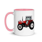 The Farmers Mugs Store Massey Ferguson 590 Mug with Color Inside Quality Farmers Merch