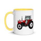 The Farmers Mugs Store Massey Ferguson 590 Mug with Color Inside Quality Farmers Merch